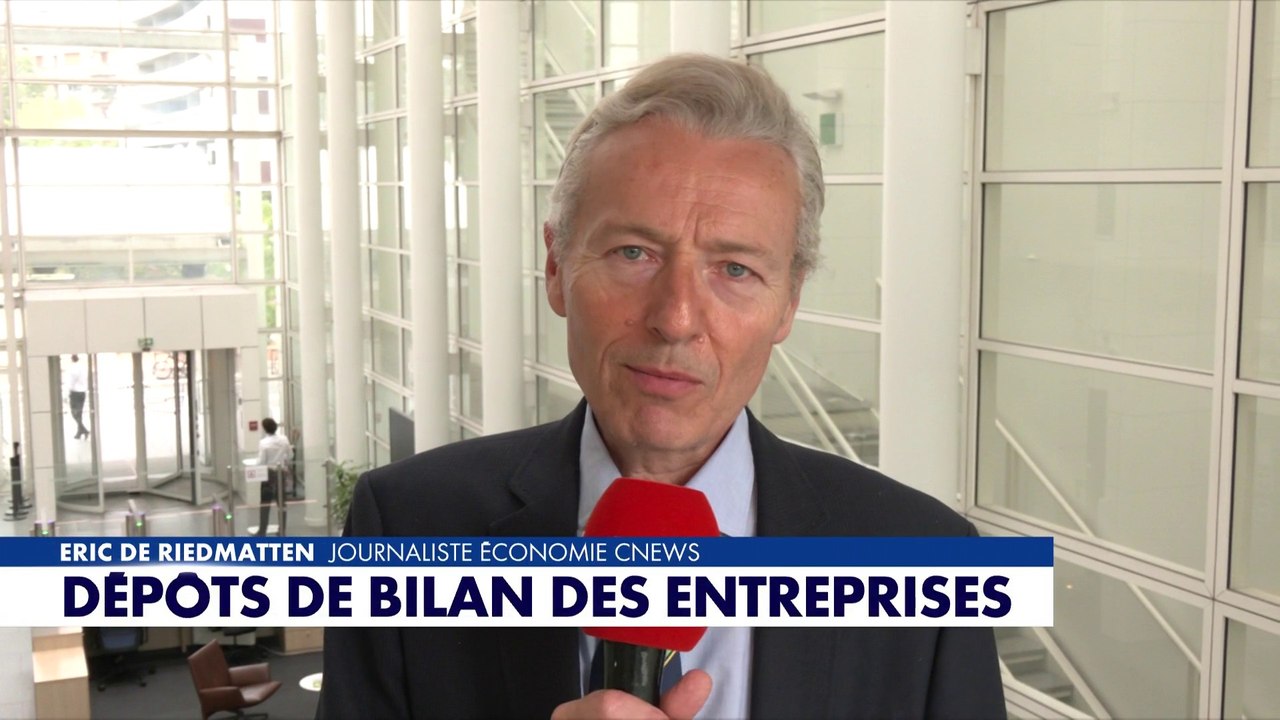 La chronique éco : Dépôts de bilan des entreprises