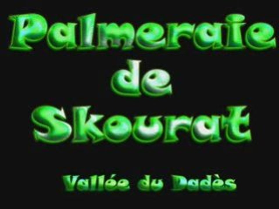 Palmeraie de Skourat