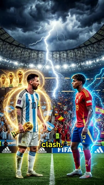 Argentina vs Spain | Messi vs Lamine Yamal | World Cup Final Story