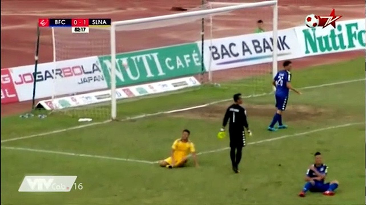 Becamex Bình Dương 1-2 Sông Lam Nghệ An - Goals and Highlights (17/6/2018) | VTVcab 16 - Bóng Đá TV