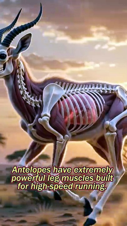 Inside an Antelope's Body 🦌