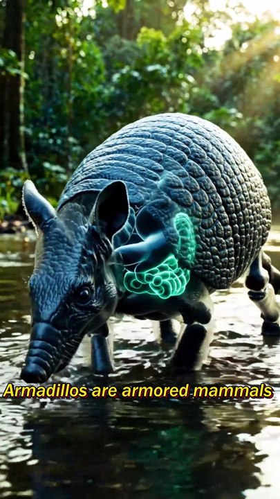 Inside an Armadillo’s Armor .