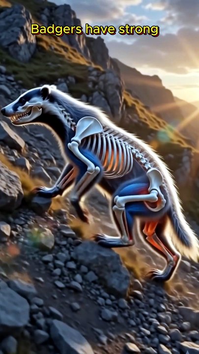 Inside a Badger Body 🦡 Badger Survival Secrets.