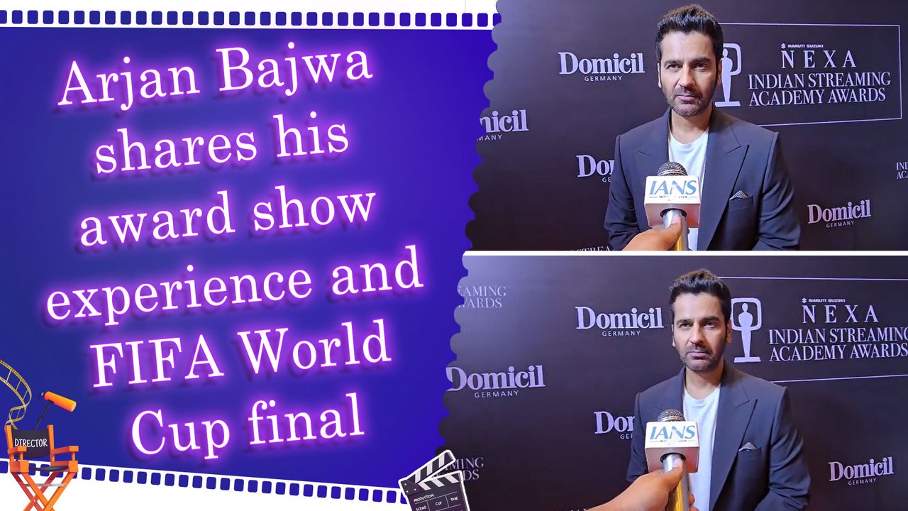 Arjan Bajwa shares his award show experience and FIFA World Cup final