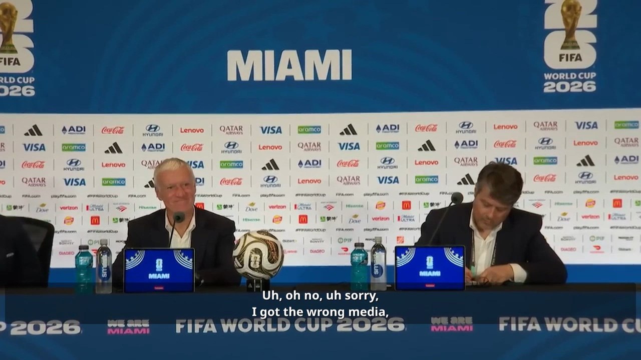 Full post-match press conference France's Didier Deschamps on the 6-4 loss to England