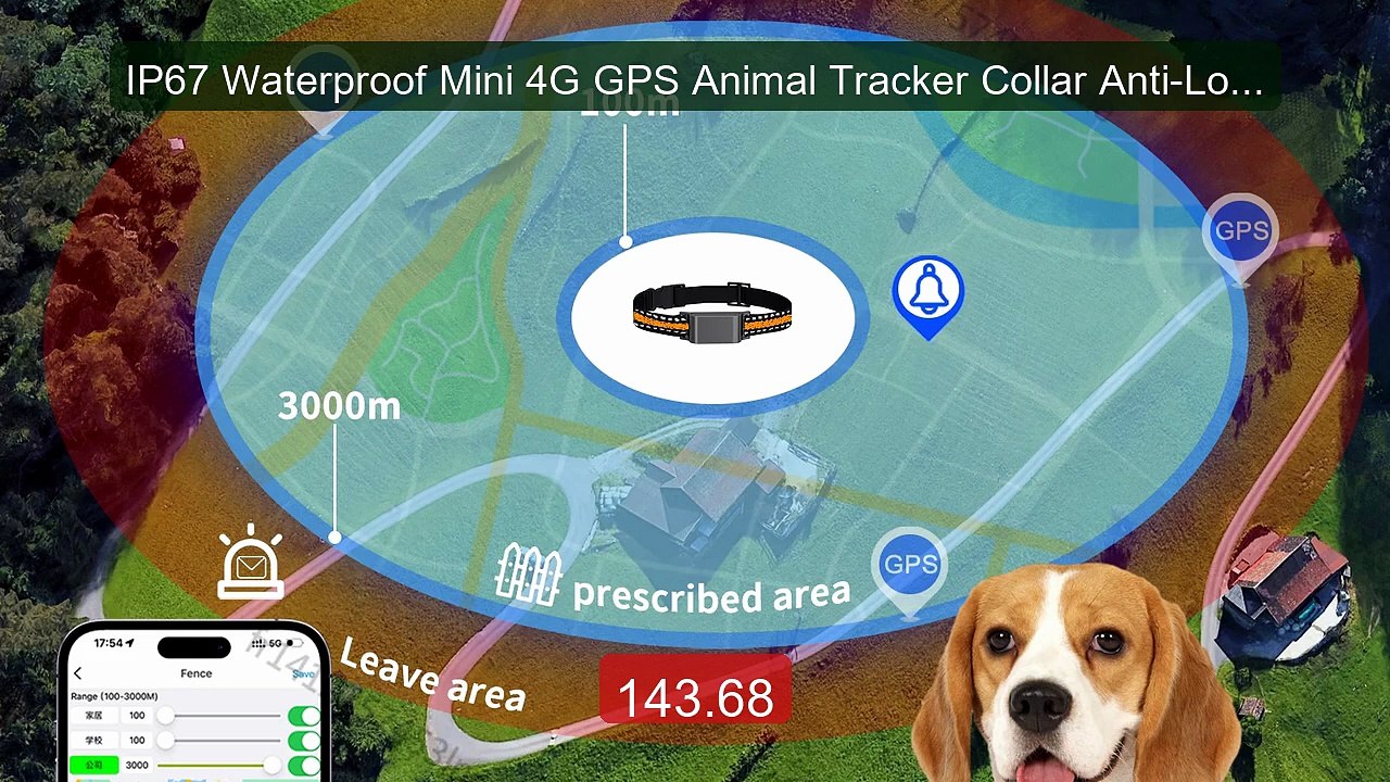 IP67 Waterproof Mini 4G GPS Animal Tracker Collar Anti-Lost R... -- Amazing Value 2026 | Must Have!