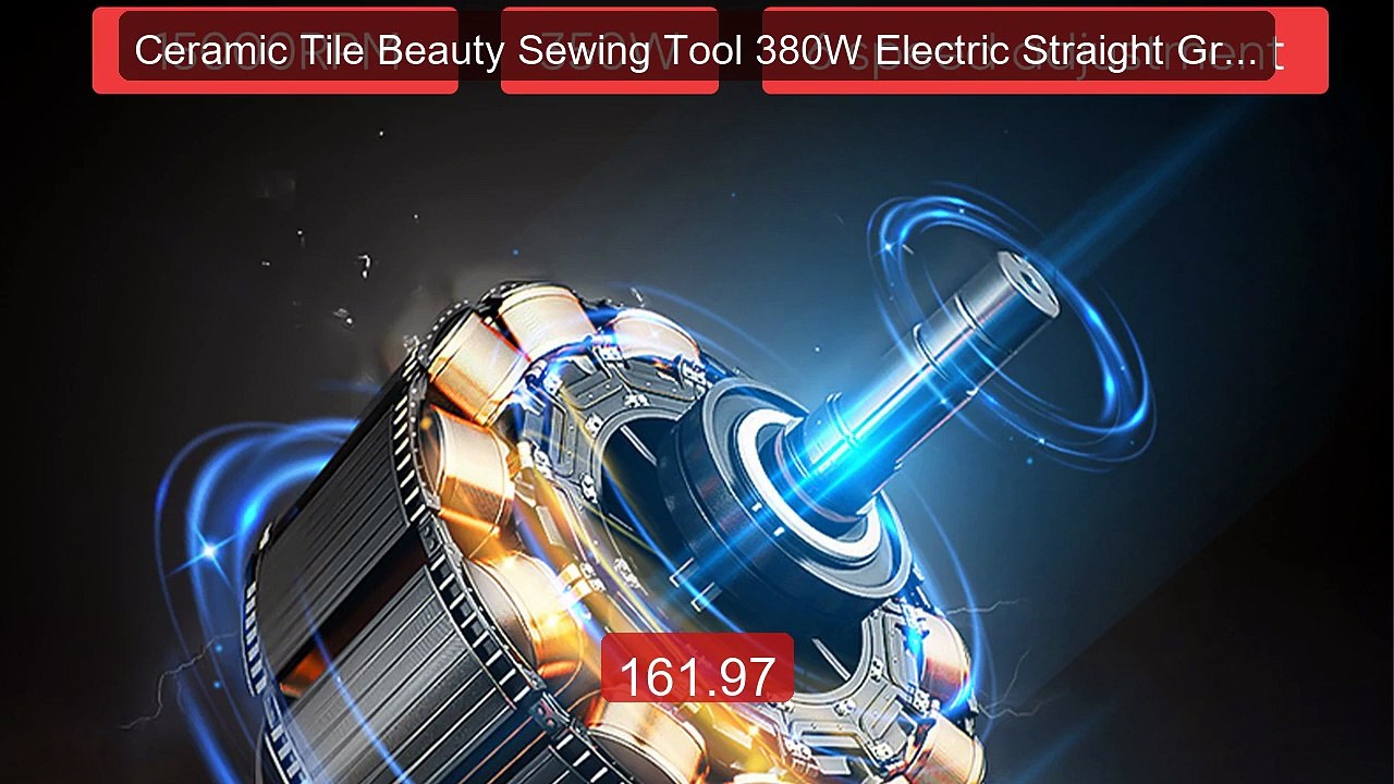 Ceramic Tile Beauty Sewing Tool 380W Electric Straight Grinder 6 V... -- Best Deal 2026 | Shop Now!