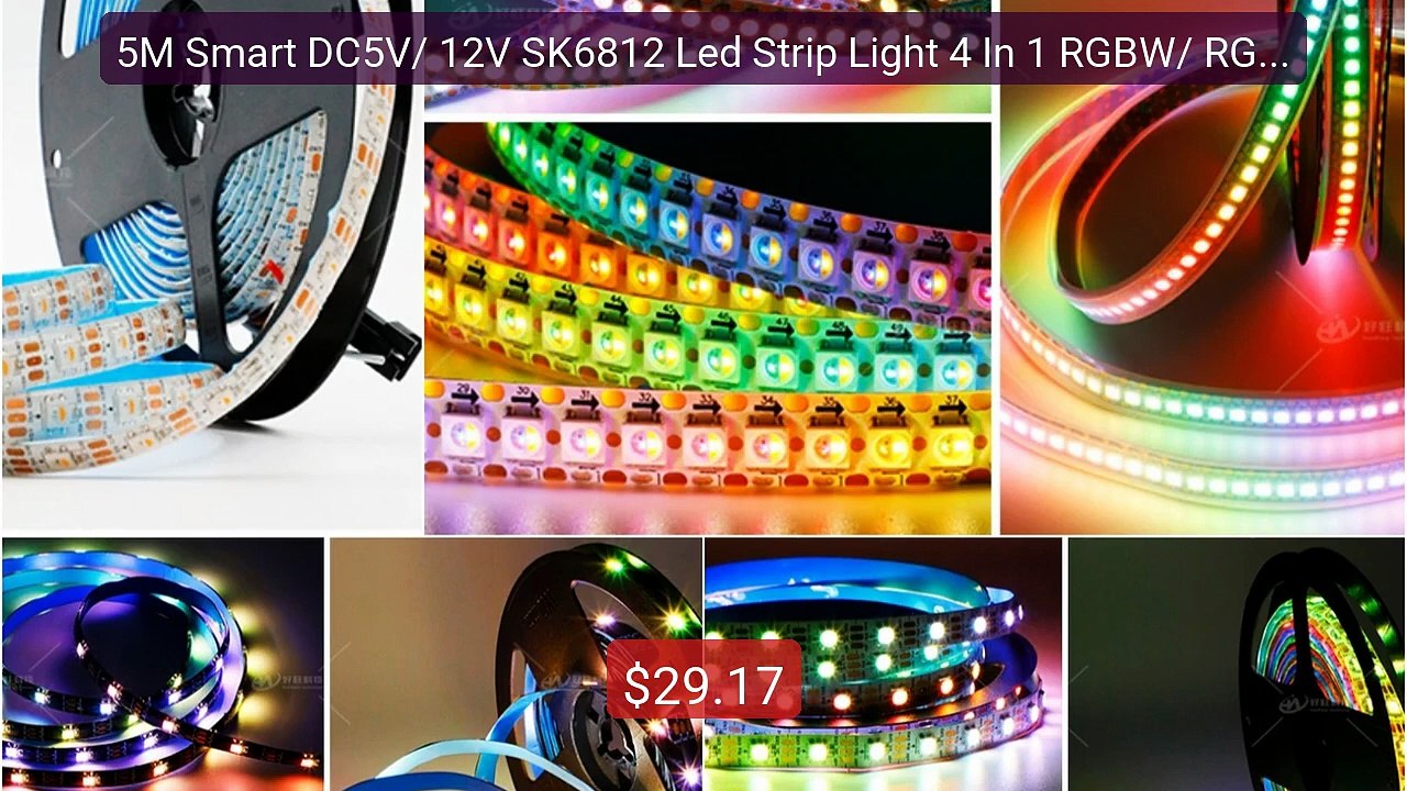 5M Smart DC5V/ 12V SK6812 Led Strip Light 4 In 1 RGBW/ RGBWW P... -- Best Buy 2026 | Great Quality!