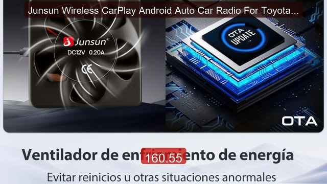 Junsun Wireless CarPlay Android Auto Car Radio For Toyota R... Top Pick 2026 | Unbeatable Price!