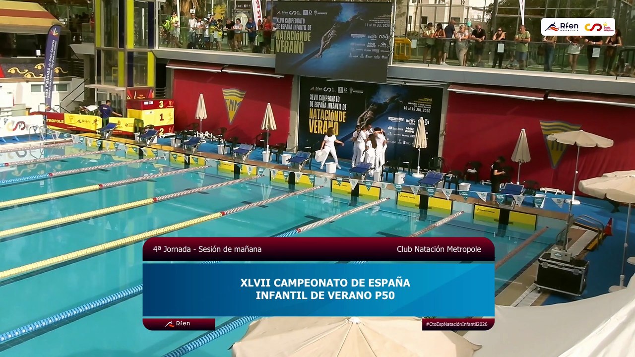 XLVII Cto de España Infantil de Natación - Domingo mañana