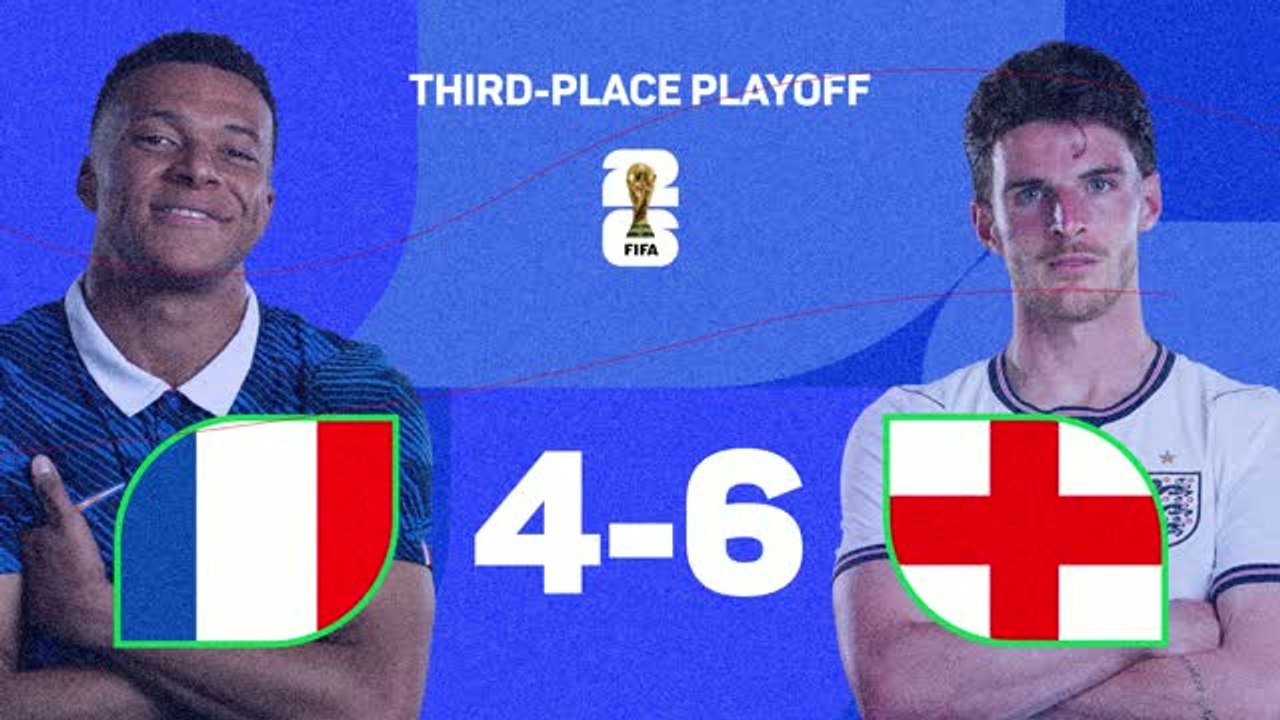 England win Bronze Final in goal-fest with France