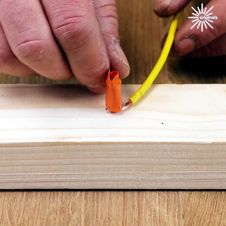 Genius wire fix with just screws 🔩
