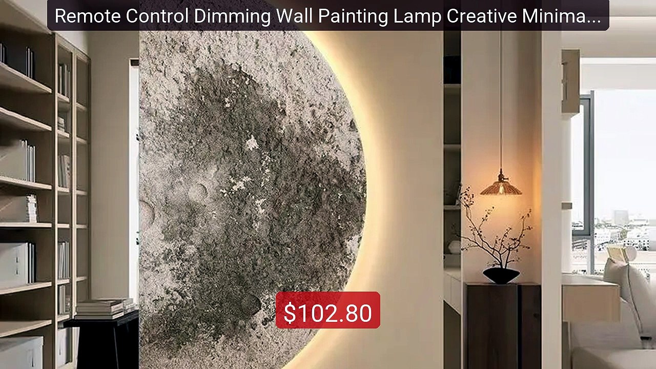 Remote Control Dimming Wall Painting Lamp Creative Minimalist... -- Amazing Value 2026 | Must Have!
