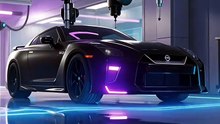 🏎️ The Ultimate Neon Supercar Transformation ⚡