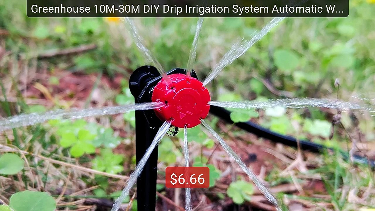 Greenhouse 10M-30M DIY Drip Irrigation System Automatic Water... -- Amazing Value 2026 | Must Have!