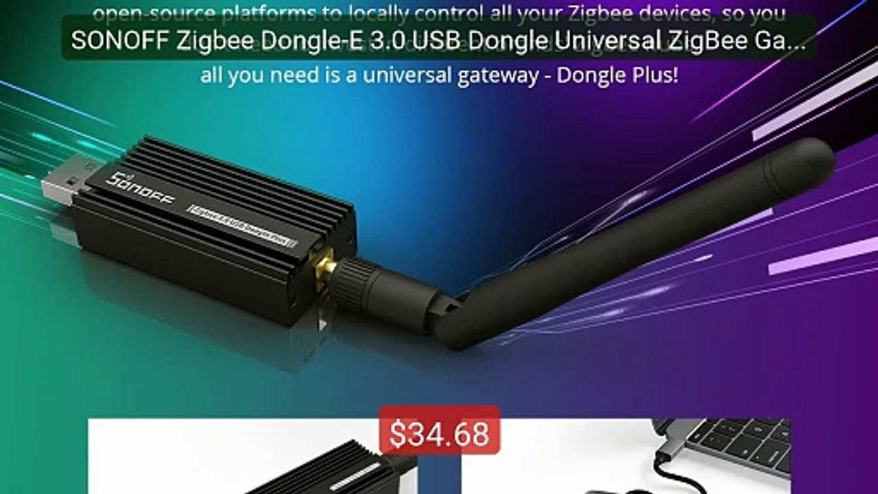 SONOFF Zigbee Dongle-E 3.0 USB Dongle Universal ZigBee Gateway via... -- Best Deal 2026 | Shop Now!