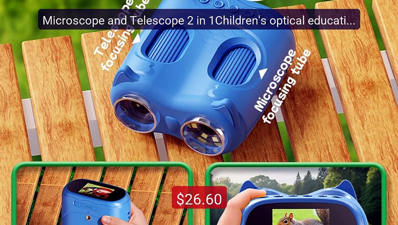 Microscope and Telescope 2 in 1Children's optical educational toys... -- Best Deal 2026 | Shop Now!