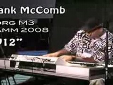 Korg M3 par Frank McComb au NAMM 2008