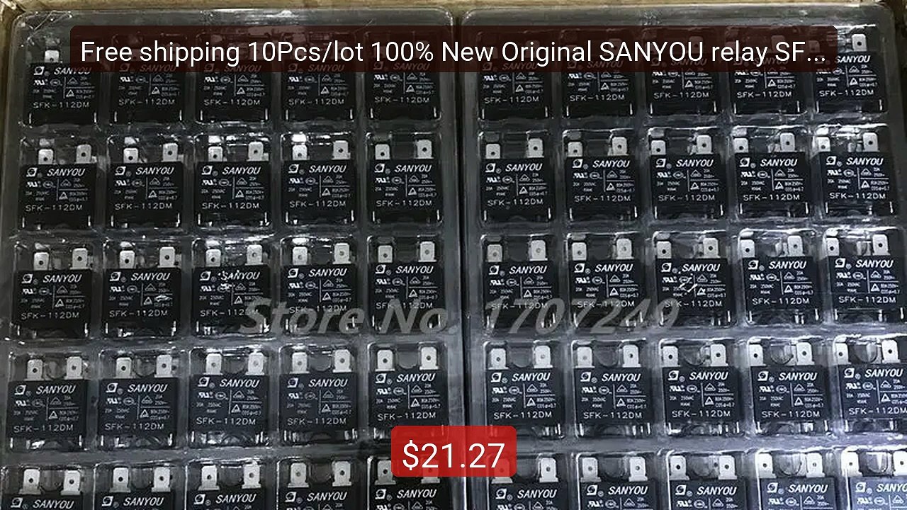 Free shipping 10Pcs/lot 100% New Original SANYOU relay SFK ... -- Top Pick 2026 | Unbeatable Price!