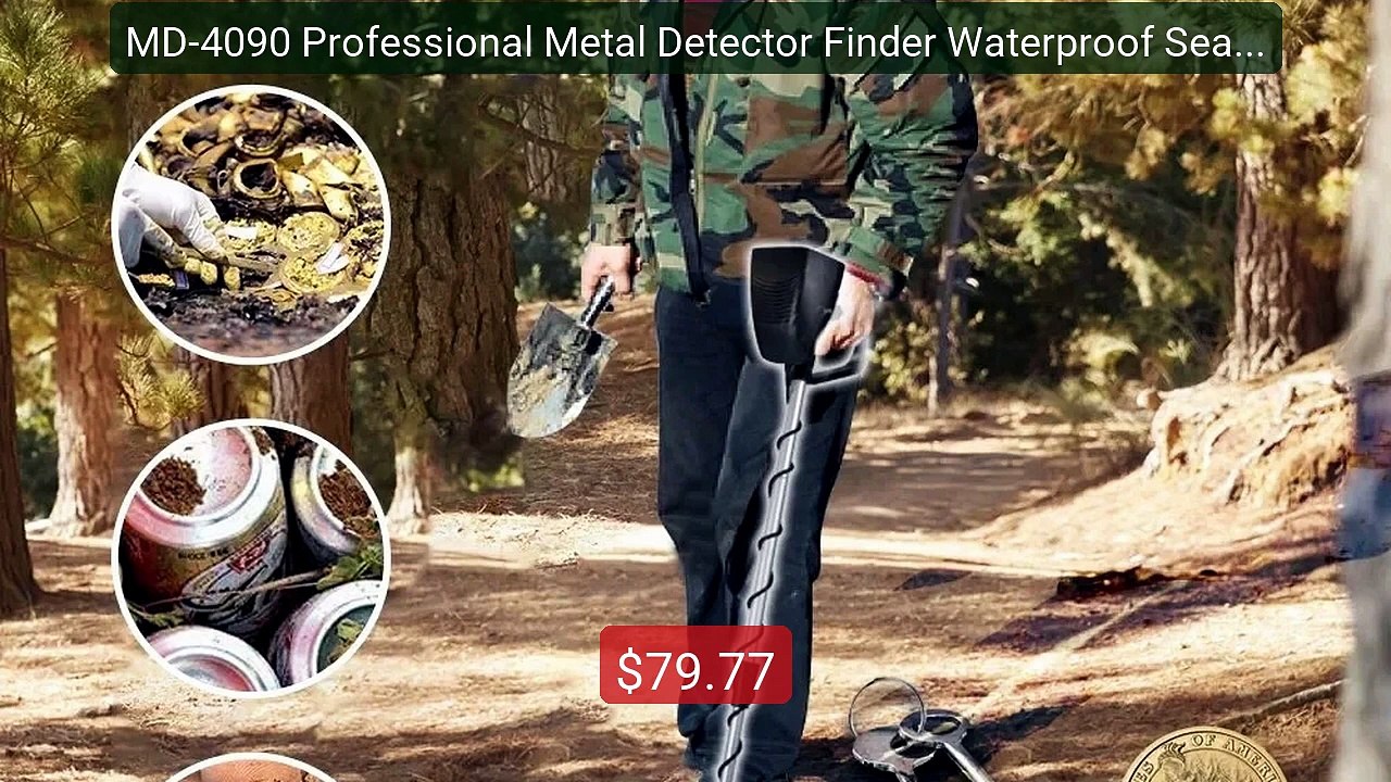 MD-4090 Professional Metal Detector Finder Wate...