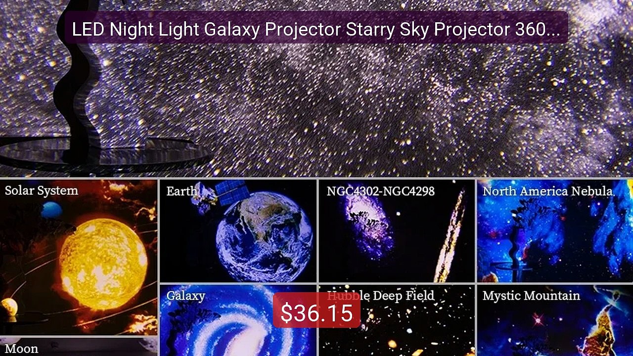 LED Night Light Galaxy Projector Starry Sky Projector 360° ... -- Top Pick 2026 | Unbeatable Price!