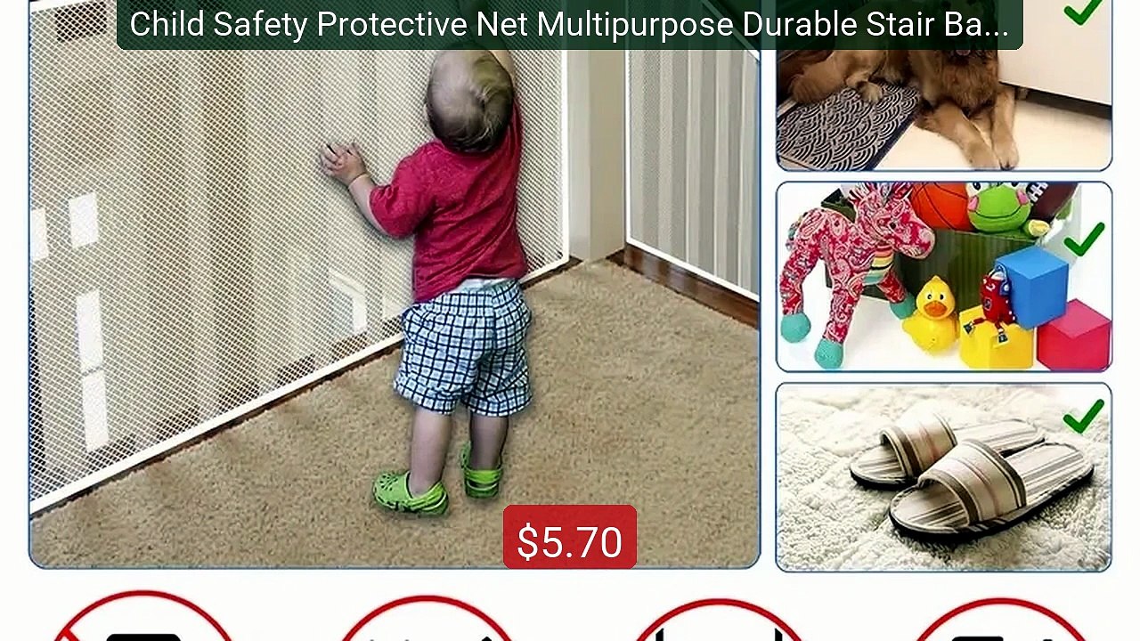 Child Safety Protective Net Multipurpose Durable Stair Balcony... -- Best Buy 2026 | Great Quality!