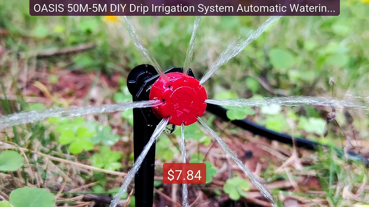 OASIS 50M-5M DIY Drip Irrigation System Automatic Watering Garden H... -- Top Rated 2026 | Buy Now!