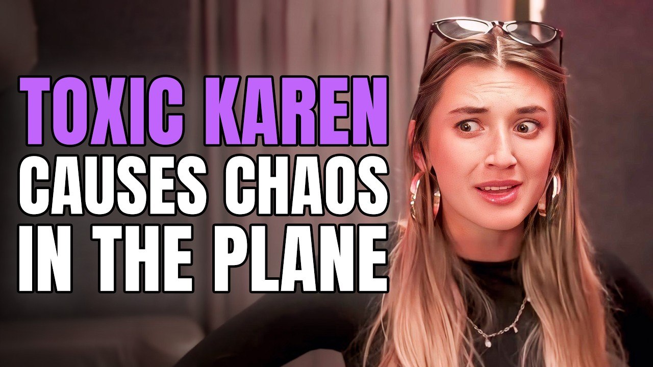 Karen Causes Chaos on the Plane — Big Mistake