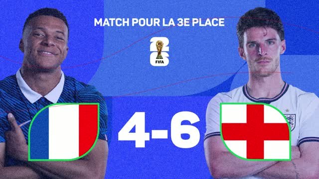 CdM 2026 - France 4-6 Angleterre : les stats d’un match fou !