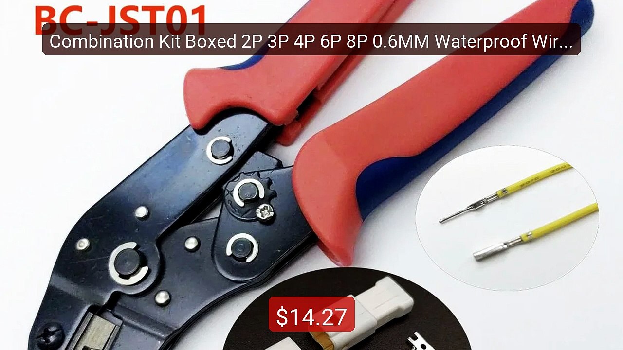 Combination Kit Boxed 2P 3P 4P 6P 8P 0.6MM Waterproof Wire Connecto... -- Top Rated 2026 | Buy Now!
