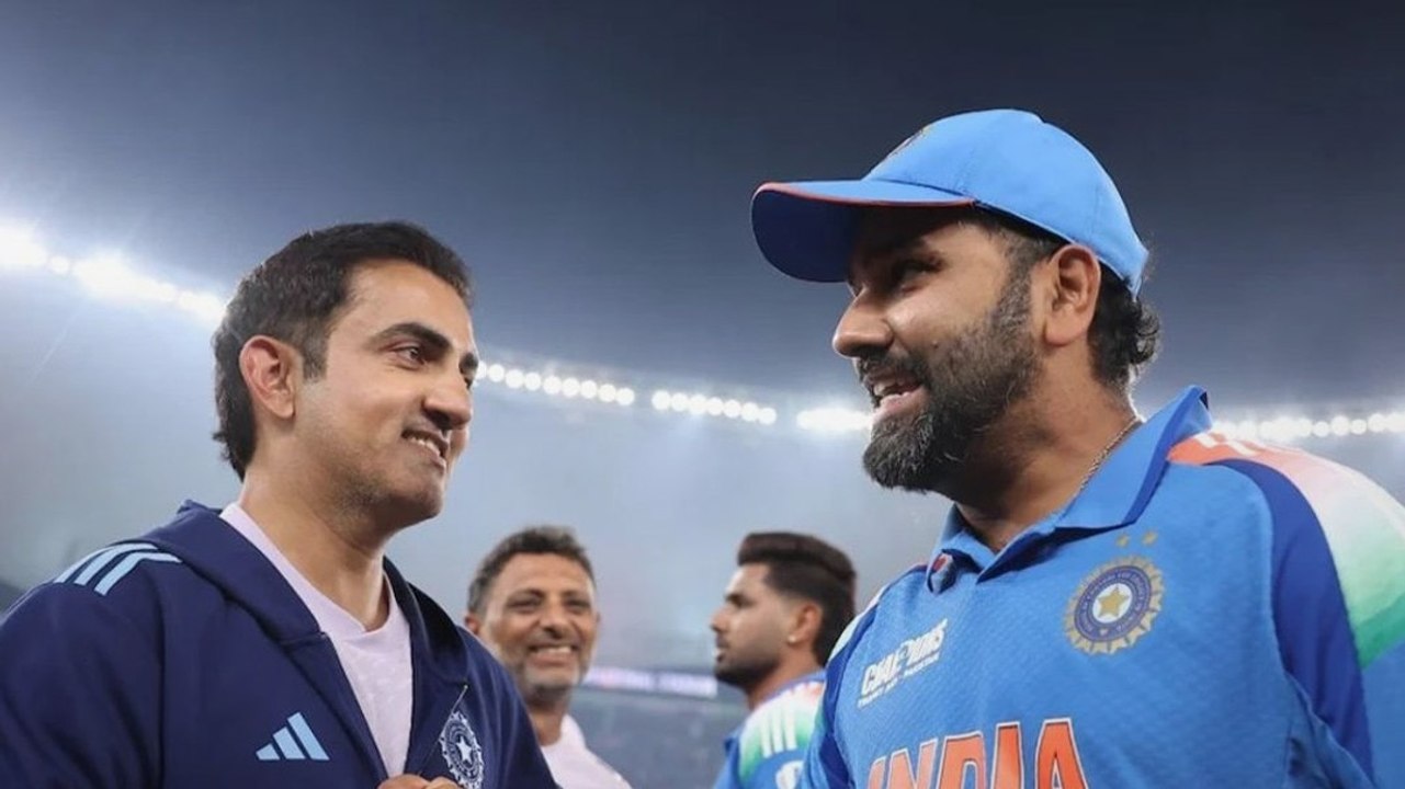 आखिरी वनडे से पहले रोहित-गंभीर का हंसी मजाक का वीडियो वायरल!