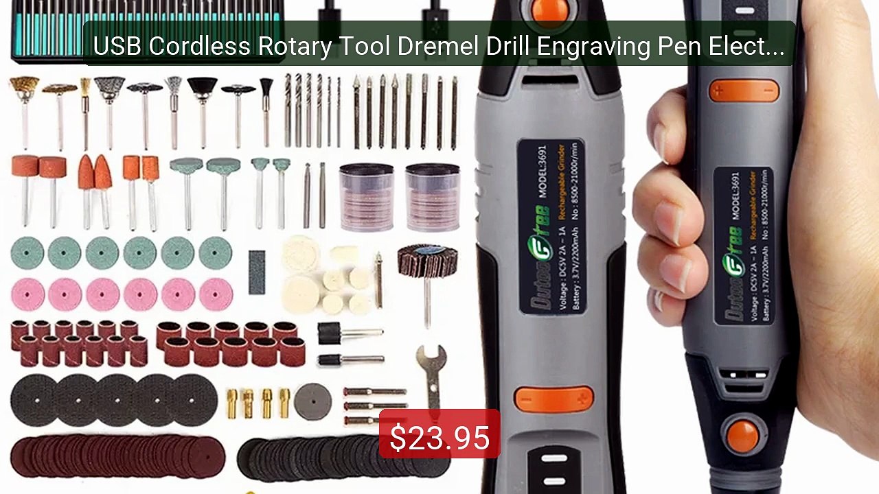 USB Cordless Rotary Tool Dremel Drill Engraving Pen Electric ... -- Amazing Value 2026 | Must Have!
