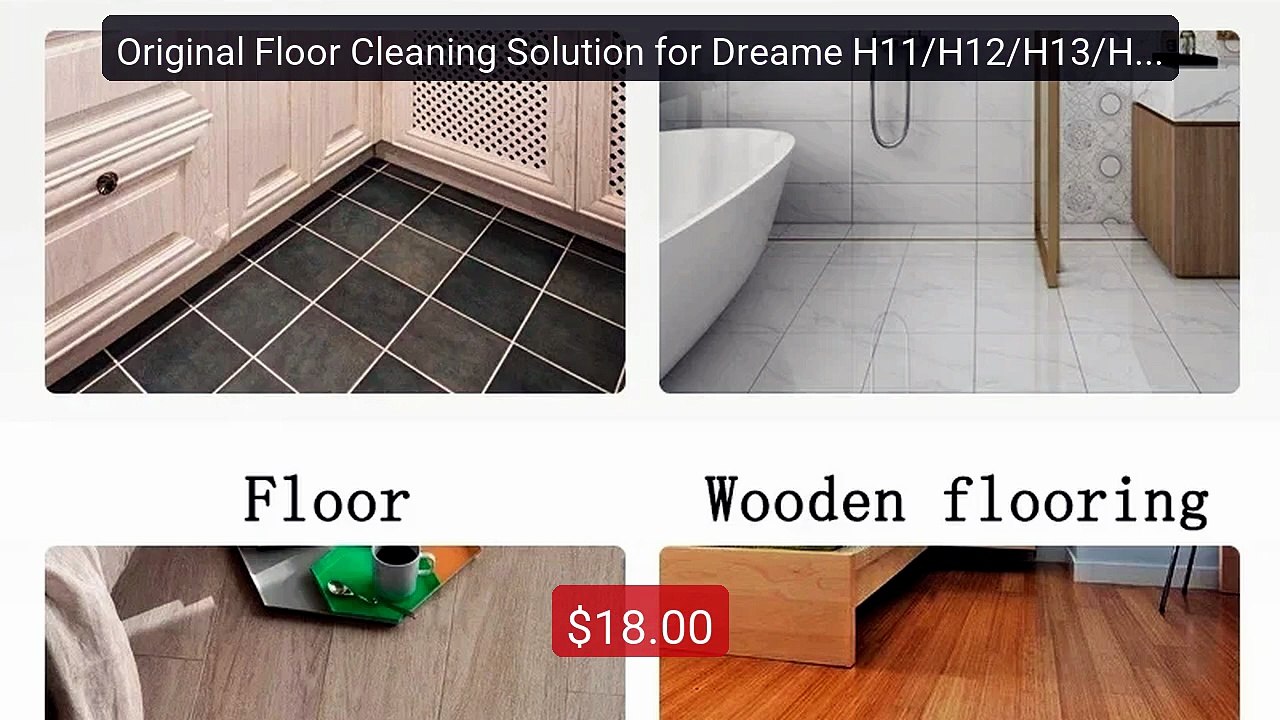 Original Floor Cleaning Solution for Dreame H11/H12/H13/H20/H30/H40... -- Top Rated 2026 | Buy Now!