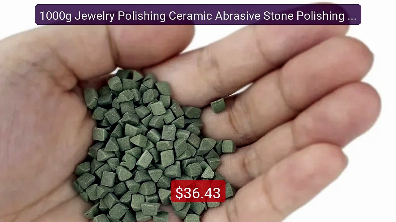 1000g Jewelry Polishing Ceramic Abrasive Stone Polishing Tumb... -- Amazing Value 2026 | Must Have!