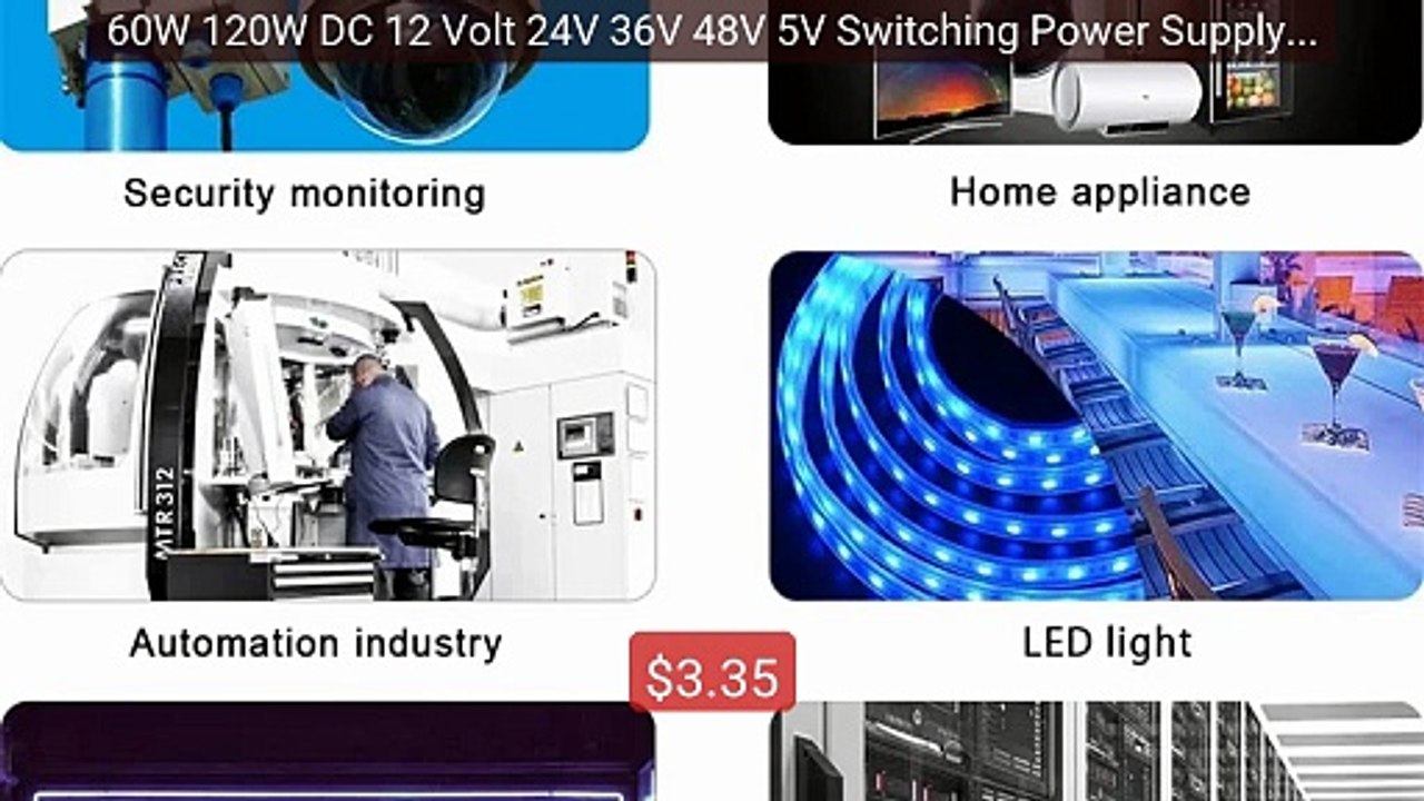 60W 120W DC 12 Volt 24V 36V 48V 5V Switching Power Supply 1A 2... -- Hot Deal 2026 | Limited Offer!