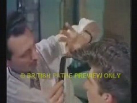 Teddy boy rockabilly quiff hair cut 60s