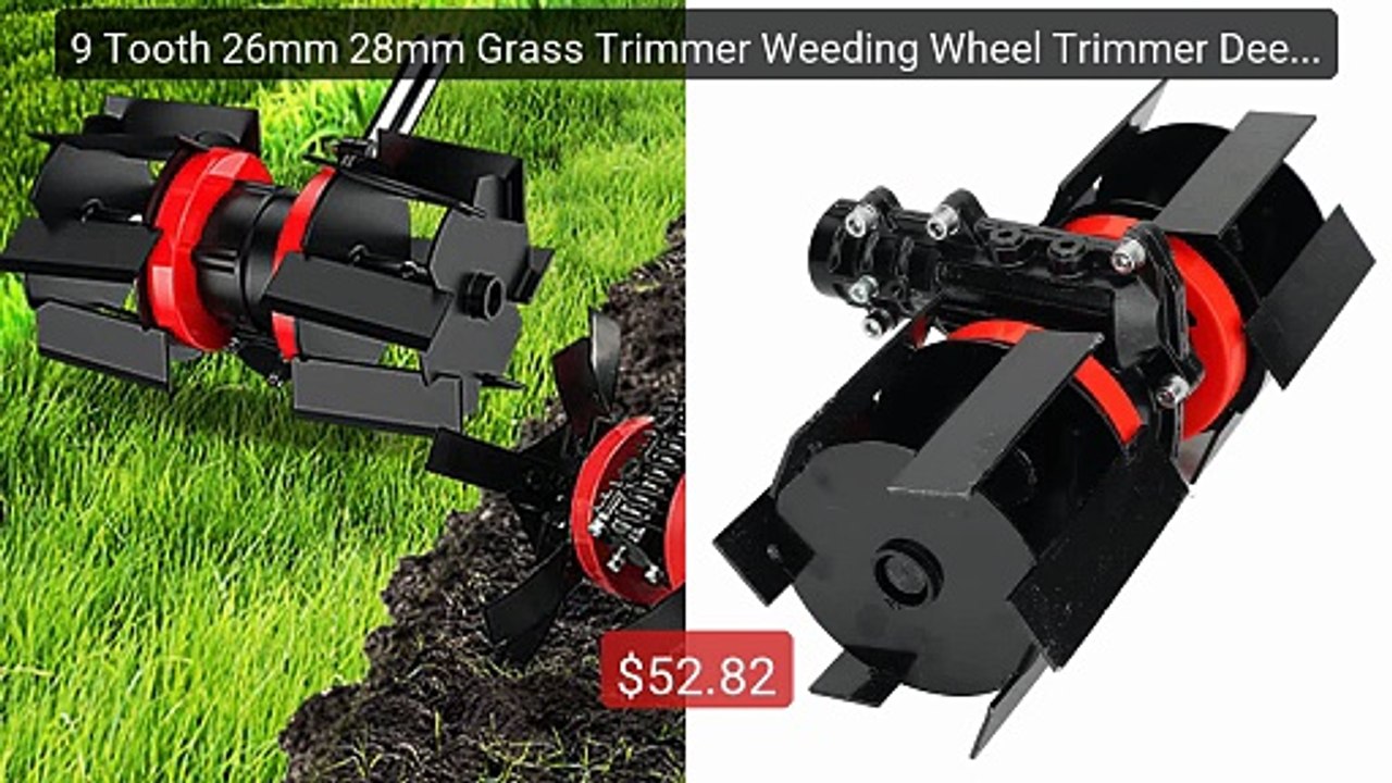 9 Tooth 26mm 28mm Grass Trimmer Weeding Wheel Trimmer Deep ... -- Top Pick 2026 | Unbeatable Price!