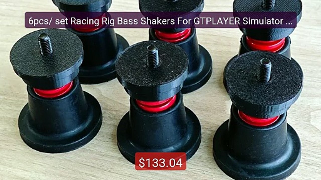 6pcs/ set Racing Rig Bass Shakers For GTPLAYER Simulator Cockpit Si... -- Top Rated 2026 | Buy Now!