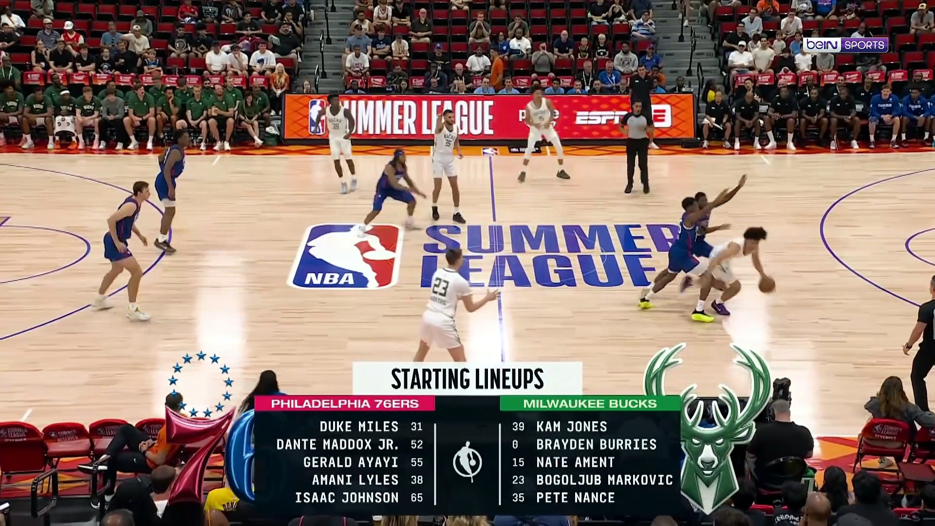 Summer League NBA : 22 points en 24 minutes, Gérald Ayayi brille avec les Sixers face aux Bucks