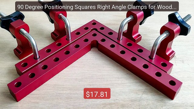 90 Degree Positioning Squares Right Angle Clamps for Woodworki... Best Buy 2026 | Great Quality!