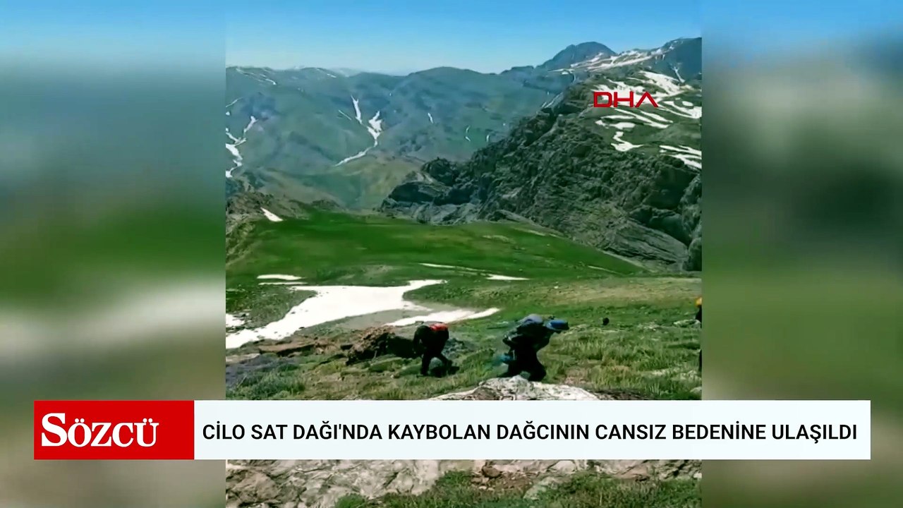 Cilo Sat Dağı'nda kaybolan dağcı Yüksel Işık'ın cansız bedeni bulundu