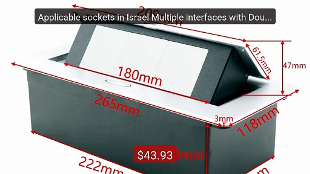 Applicable sockets in Israel Multiple interfaces with Double USB t... -- Best Deal 2026 | Shop Now!