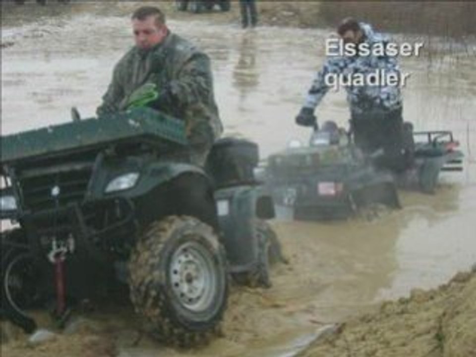 Passage dans l' eau à - 8°
