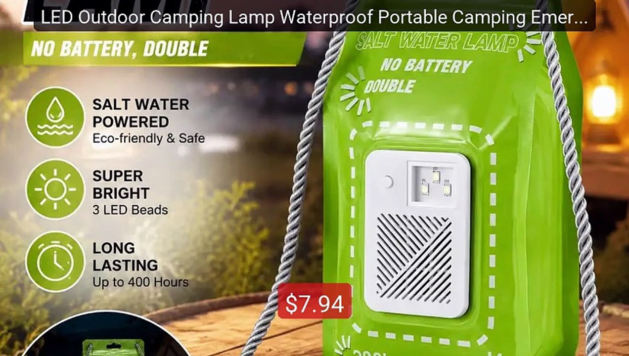 LED Outdoor Camping Lamp Waterproof Portable Camping Emergency Lamp... -- Top Rated 2026 | Buy Now!