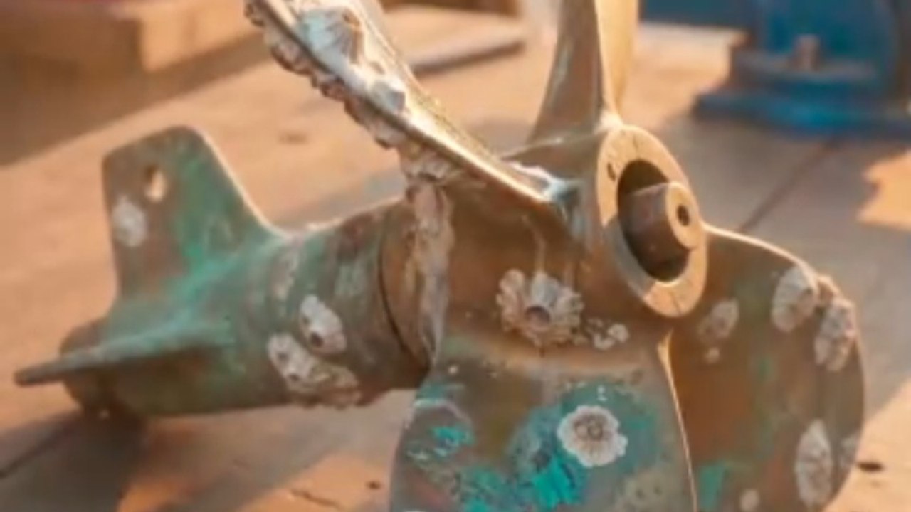 50-Year-Old Boat Propeller Restoration! ⚓