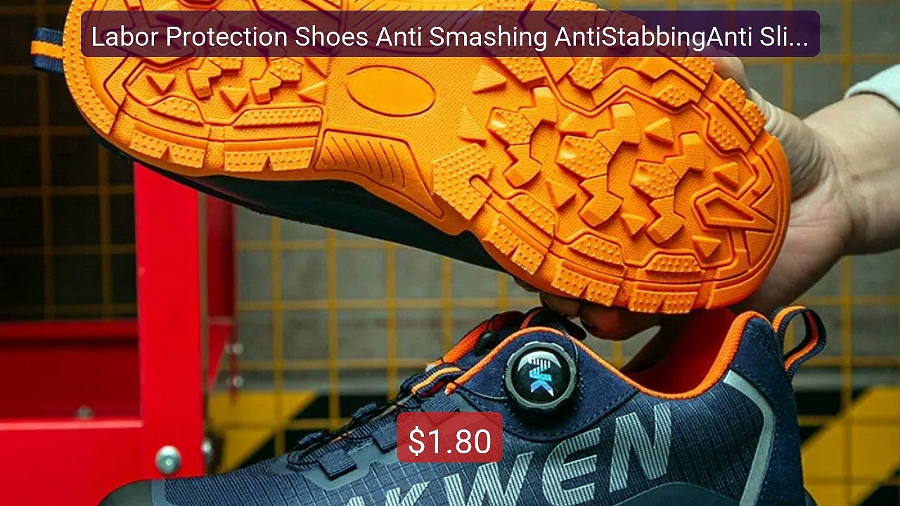 Labor Protection Shoes Anti Smashing AntiStabbingAnti Slip Pr... -- Amazing Value 2026 | Must Have!