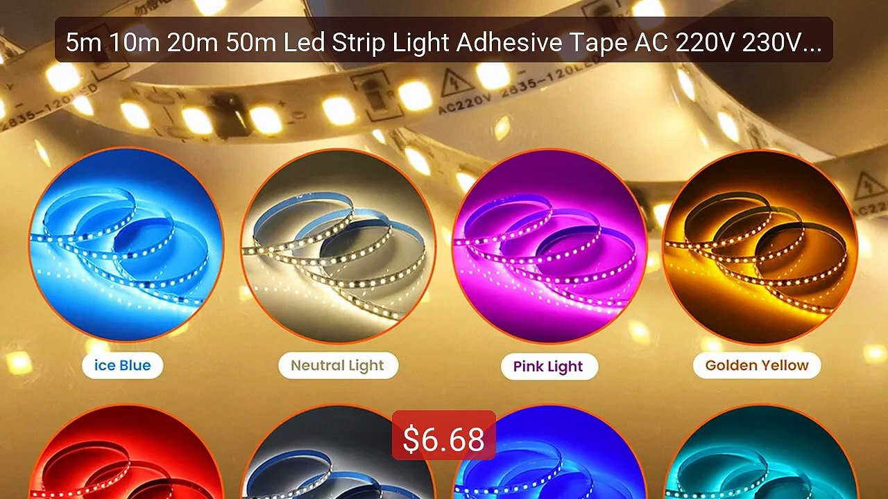 5m 10m 20m 50m Led Strip Light Adhesive Tape AC 220V 230V IP55... -- Hot Deal 2026 | Limited Offer!