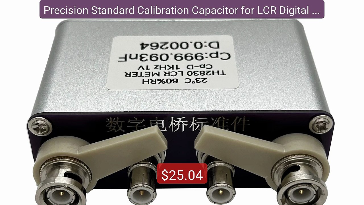 Precision Standard Calibration Capacitor for LCR Digital Brid... -- Amazing Value 2026 | Must Have!