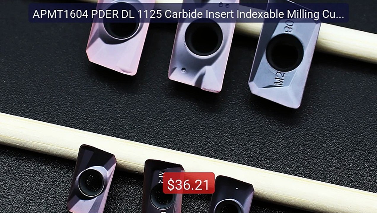 APMT1604 PDER DL 1125 Carbide Insert Indexable Milling Cutter ... -- Best Buy 2026 | Great Quality!