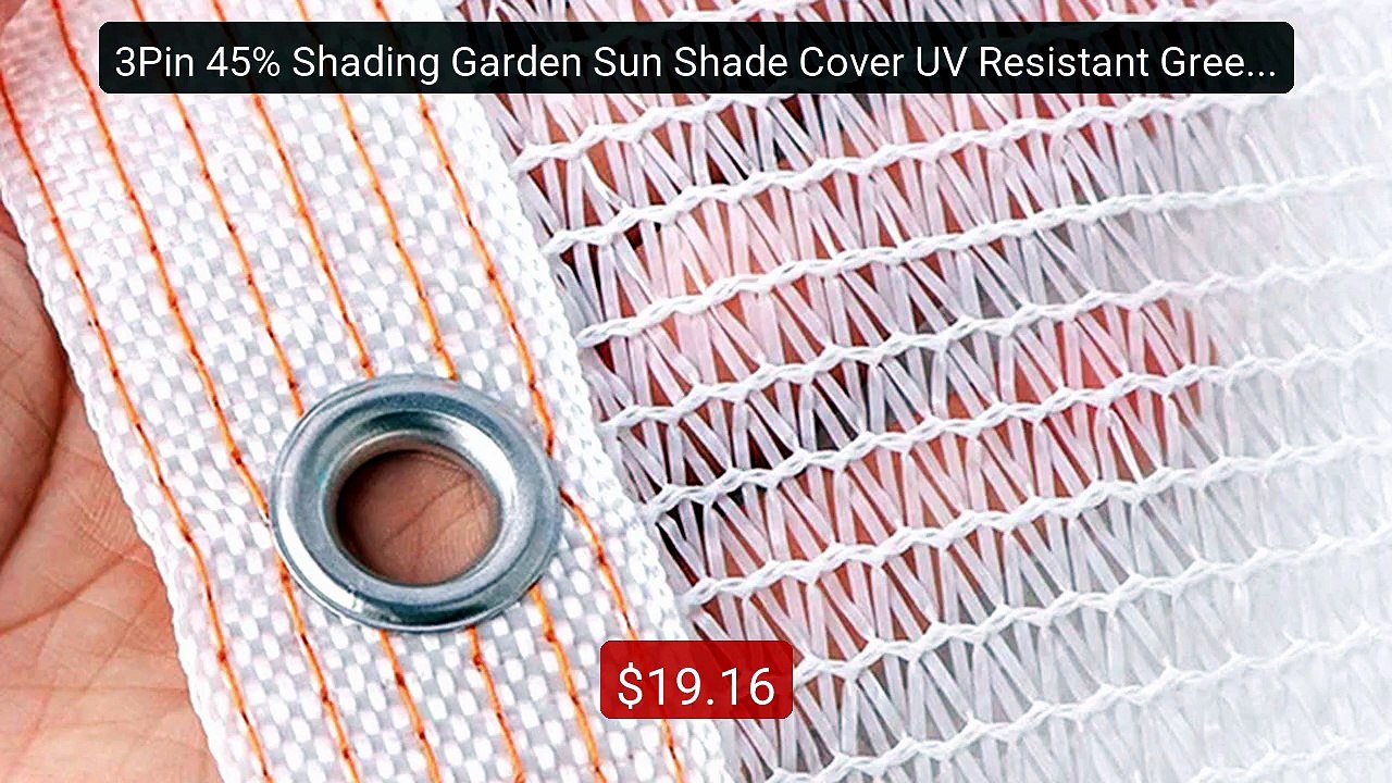 3Pin 45% Shading Garden Sun Shade Cover UV Resi...